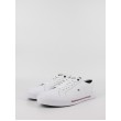 Men Sneaker Tommy Hilfiger Core Corporate Vulc Leather FM0FM04561-YBS White