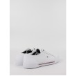 Men Sneaker Tommy Hilfiger Core Corporate Vulc Leather FM0FM04561-YBS White