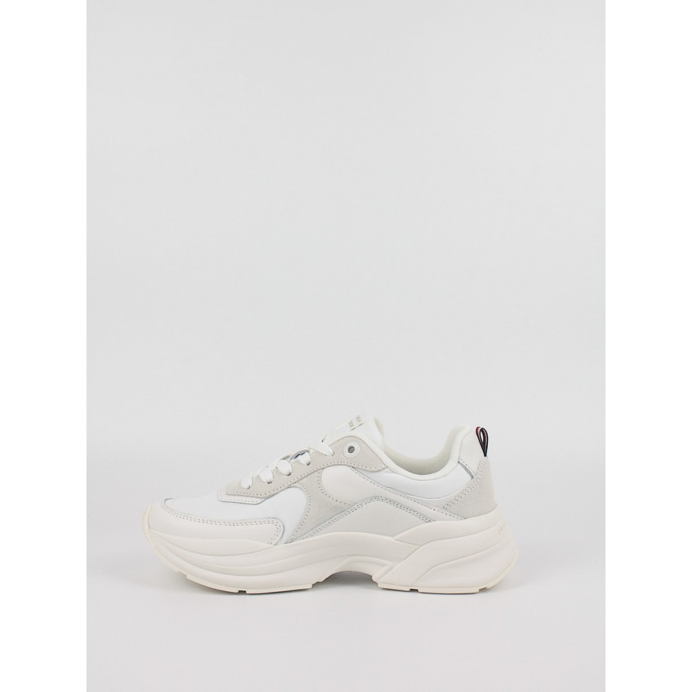 Γυναικεία Sneaker Tommy Hilfiger Elevated Chunky Runner FW0FW06946-YBS Ασπρο Γυναικεία Sneaker Tommy Hilfiger Elevated Chunky Runner FW0FW06946-YBS Ασπρο