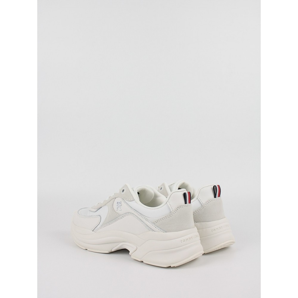 Women Sneaker Tommy Hilfiger Elevated Chunky Runner FW0FW06946-YBS White