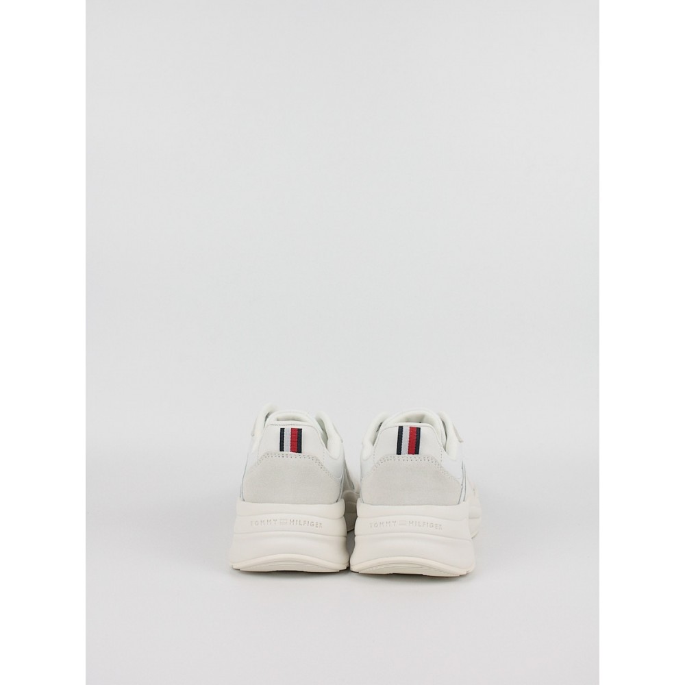 Γυναικεία Sneaker Tommy Hilfiger Elevated Chunky Runner FW0FW06946-YBS Ασπρο Γυναικεία Sneaker Tommy Hilfiger Elevated Chunky Runner FW0FW06946-YBS Ασπρο