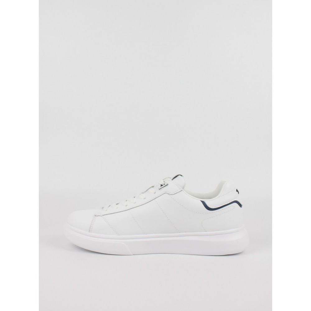 Ανδρικό Sneaker Pepe Jeans London Eaton Part PMS30896-800 Ασπρο Ανδρικό Sneaker Pepe Jeans London Eaton Part PMS30896-800 Ασπρο