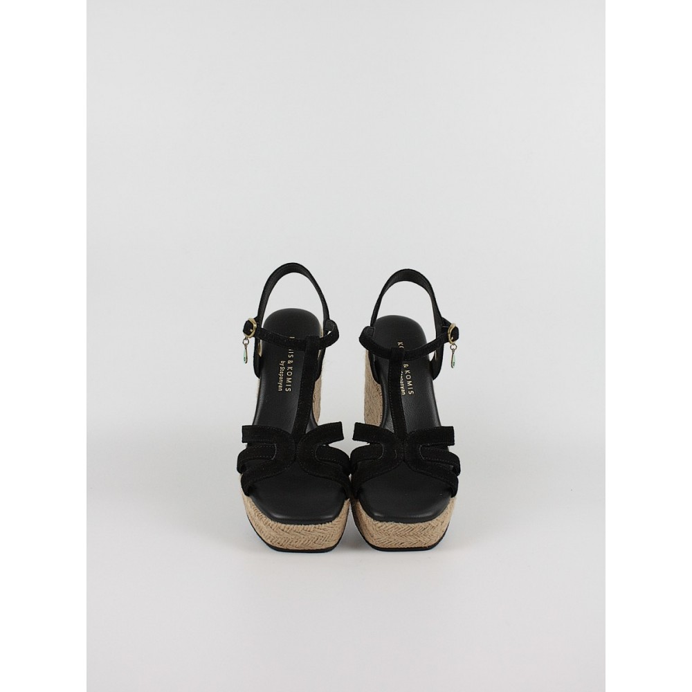 Women's Wedge Komis-Komis A406 Black