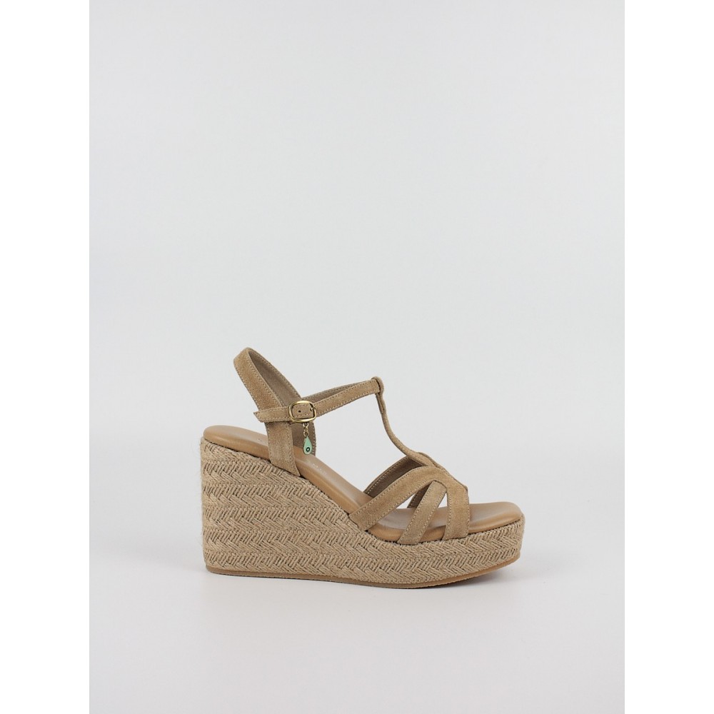 Women's Wedge Komis-Komis A406 Camel