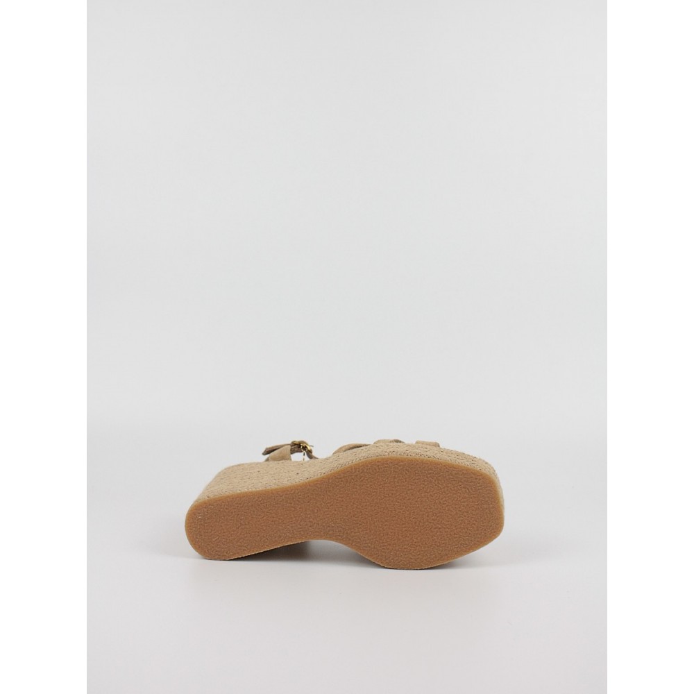 Women's Wedge Komis-Komis A406 Camel