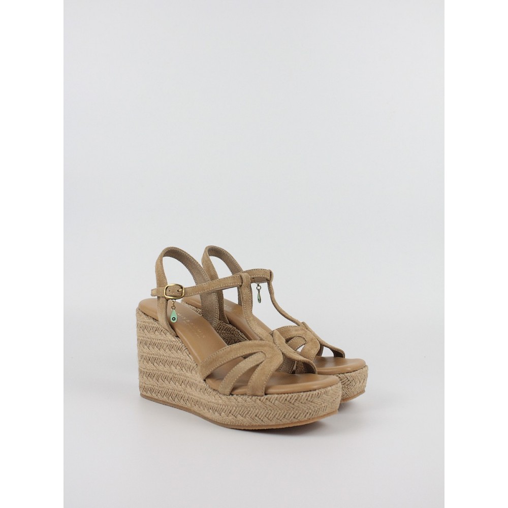 Women's Wedge Komis-Komis A406 Camel