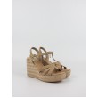 Women's Wedge Komis-Komis A406 Camel