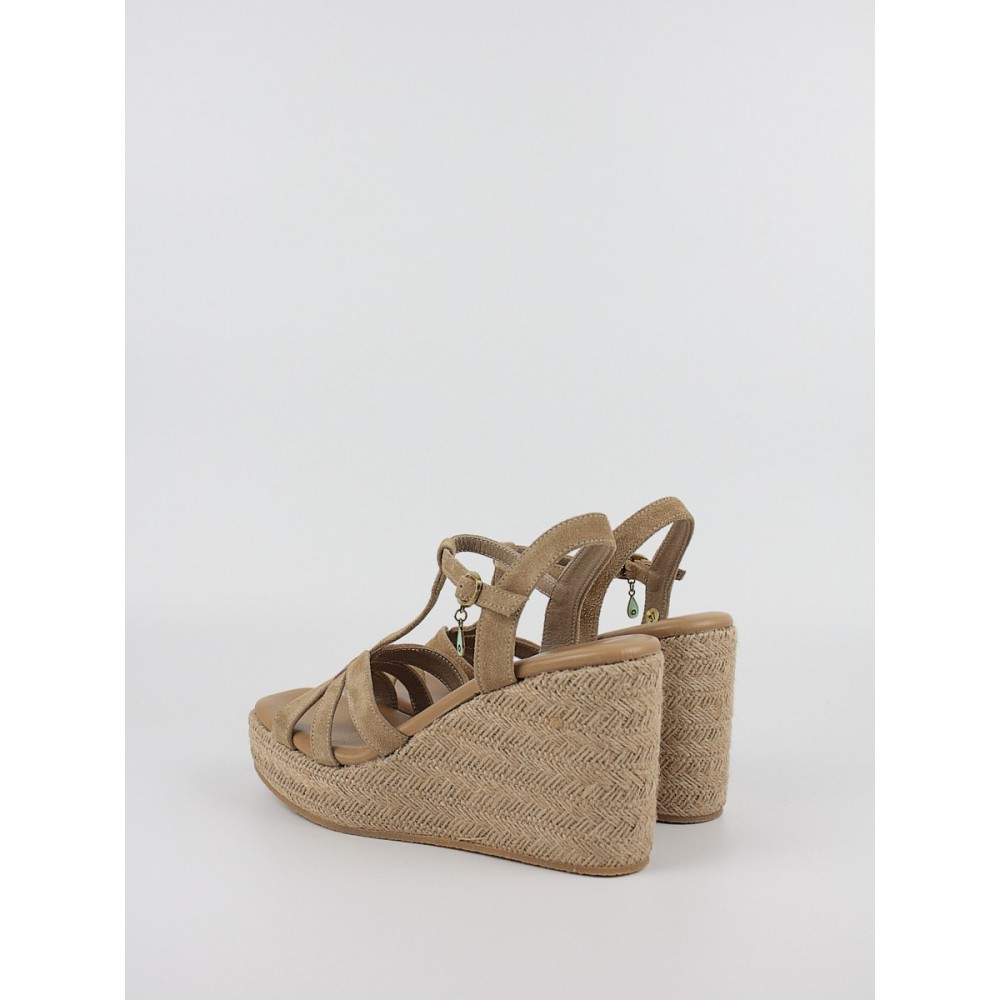 Women's Wedge Komis-Komis A406 Camel