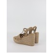 Women's Wedge Komis-Komis A406 Camel