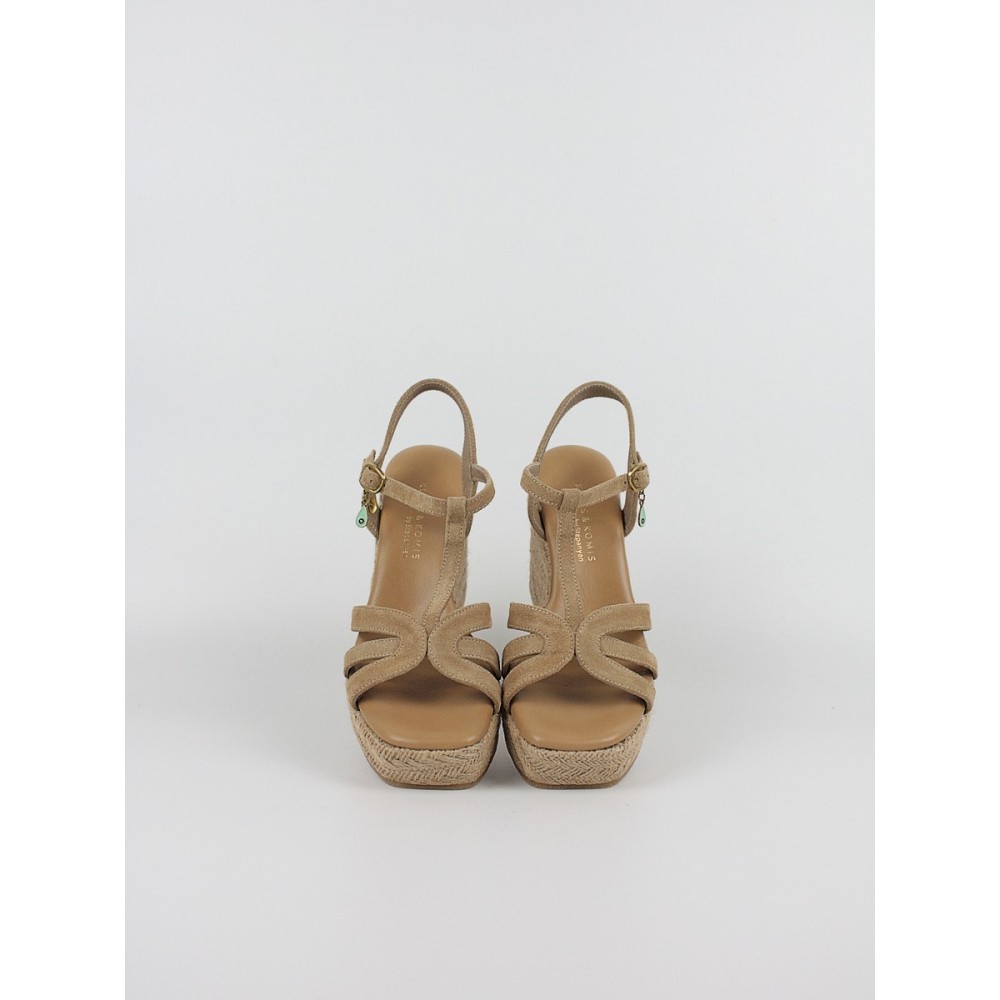 Women's Wedge Komis-Komis A406 Camel