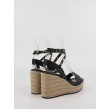 Women's Wedge Komis-Komis A402 Black