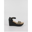 Women Platform Clarks Rose Easy 26171324 Black