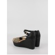 Women Platform Clarks Rose Easy 26171324 Black