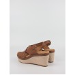 Women Platform Clarks Elleri Grace 26171533 Brown