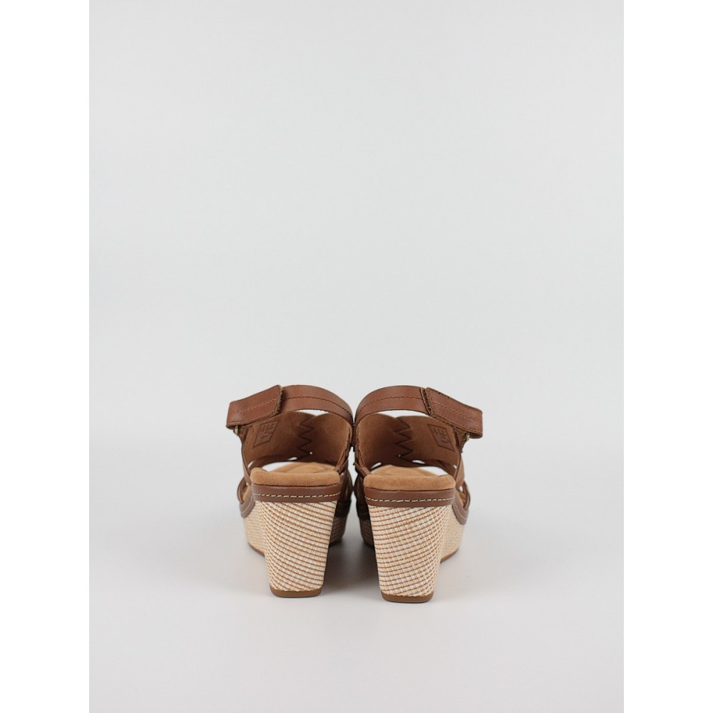 Women Platform Clarks Elleri Grace 26171533 Brown