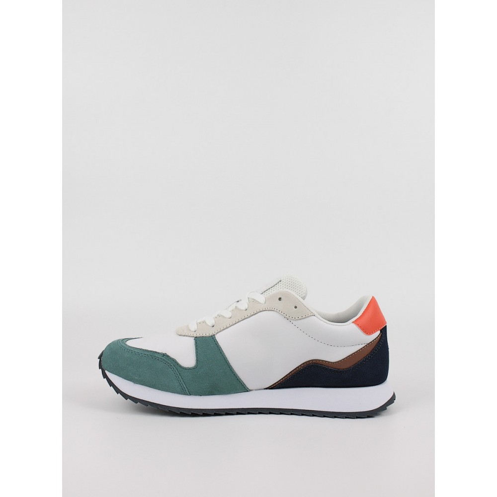 Ανδρικά Sneaker Tommy Hilfiger Runner Evo Leather FM0FM04479-YBS Ασπρο