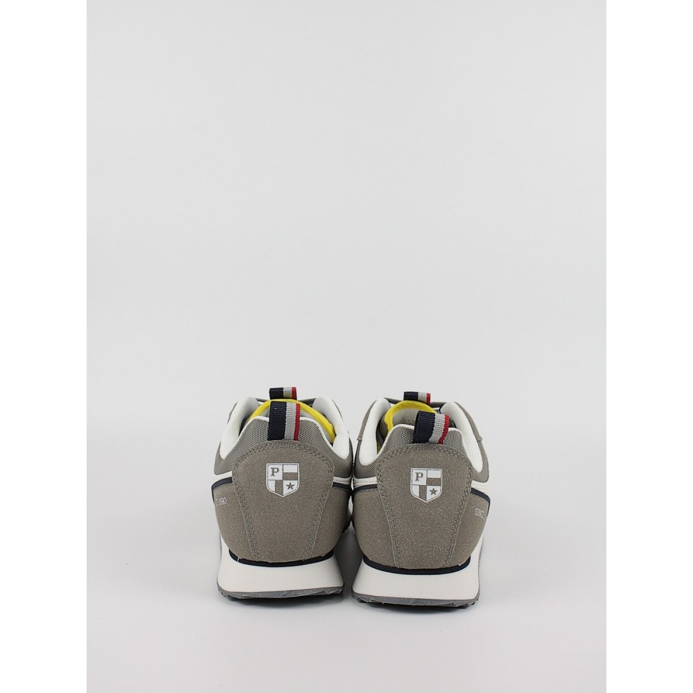 Ανδρικό Sneaker Us Polo Assn ETHAN001-GRY-WHI02 Γκρι