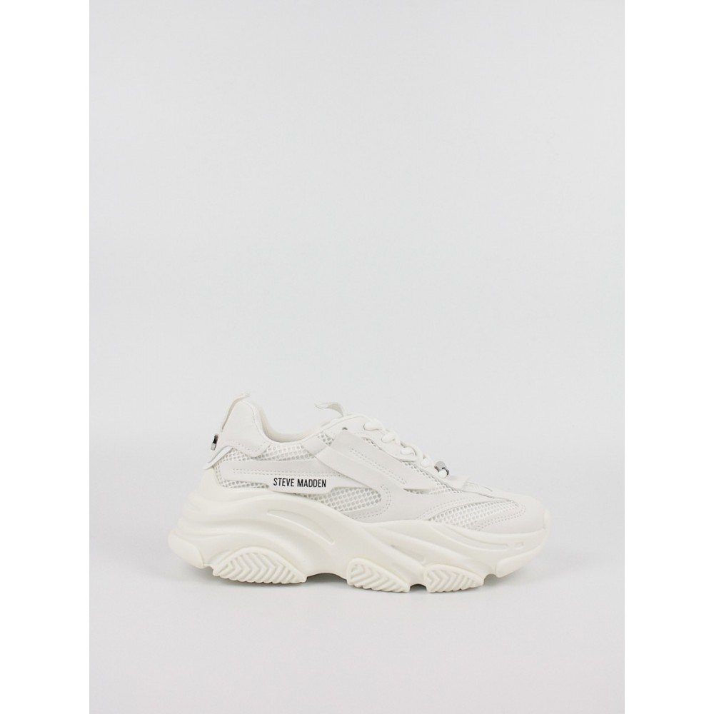 Γυναικείο Sneaker Steve Madden Possession SM11001910-04005-002 Ασπρο