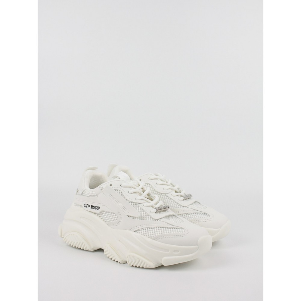 Γυναικείο Sneaker Steve Madden Possession SM11001910-04005-002 Ασπρο