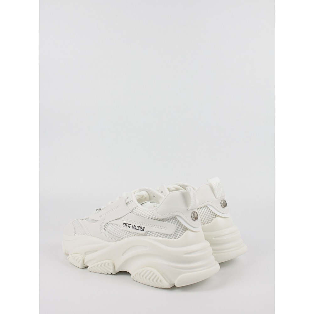 Γυναικείο Sneaker Steve Madden Possession SM11001910-04005-002 Ασπρο