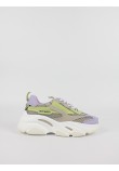 Womens Sneaker Steve Madden Possession SM11001910-04005-56A Lilac Multi