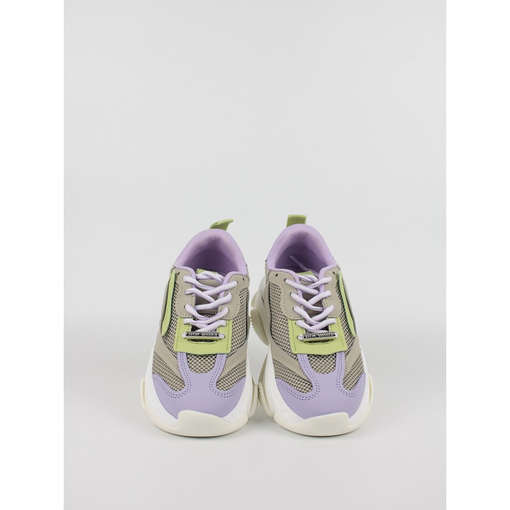 Womens Sneaker Steve Madden Possession SM11001910-04005-56A Lilac Multi