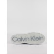 Men Sneaker Calvin KLein Low Top Lace Up Lth HM0HM01016-0Κ9 White