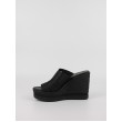 Γυναικεία Πλατφόρμα Calvin KLein Wedge Sandal Webbing YW0YW00961-BDS Μαύρο