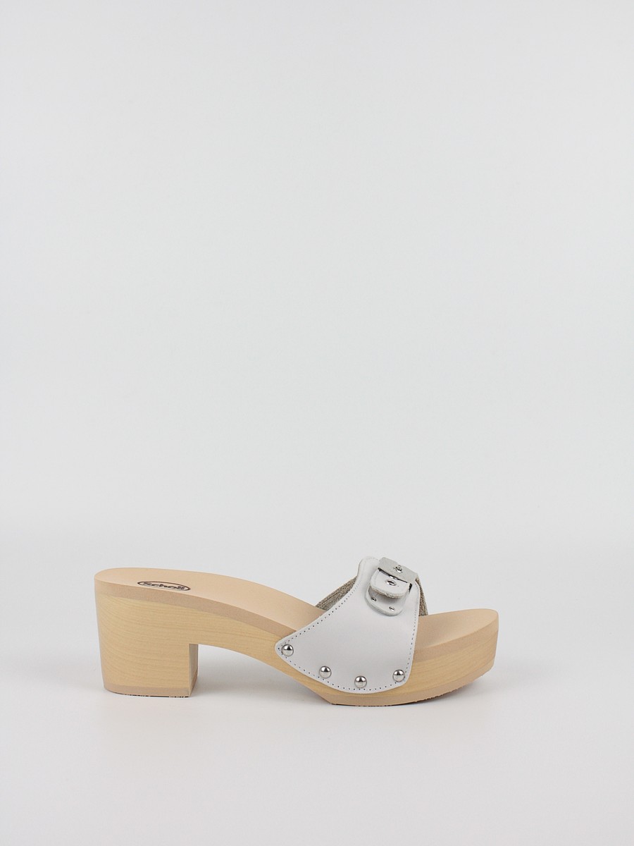 Women Mule Scholl Pescura Ibiza F294521065 White