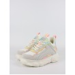 Women's Sneaker Buffalo Cld Chai BUF1630868 White Multi