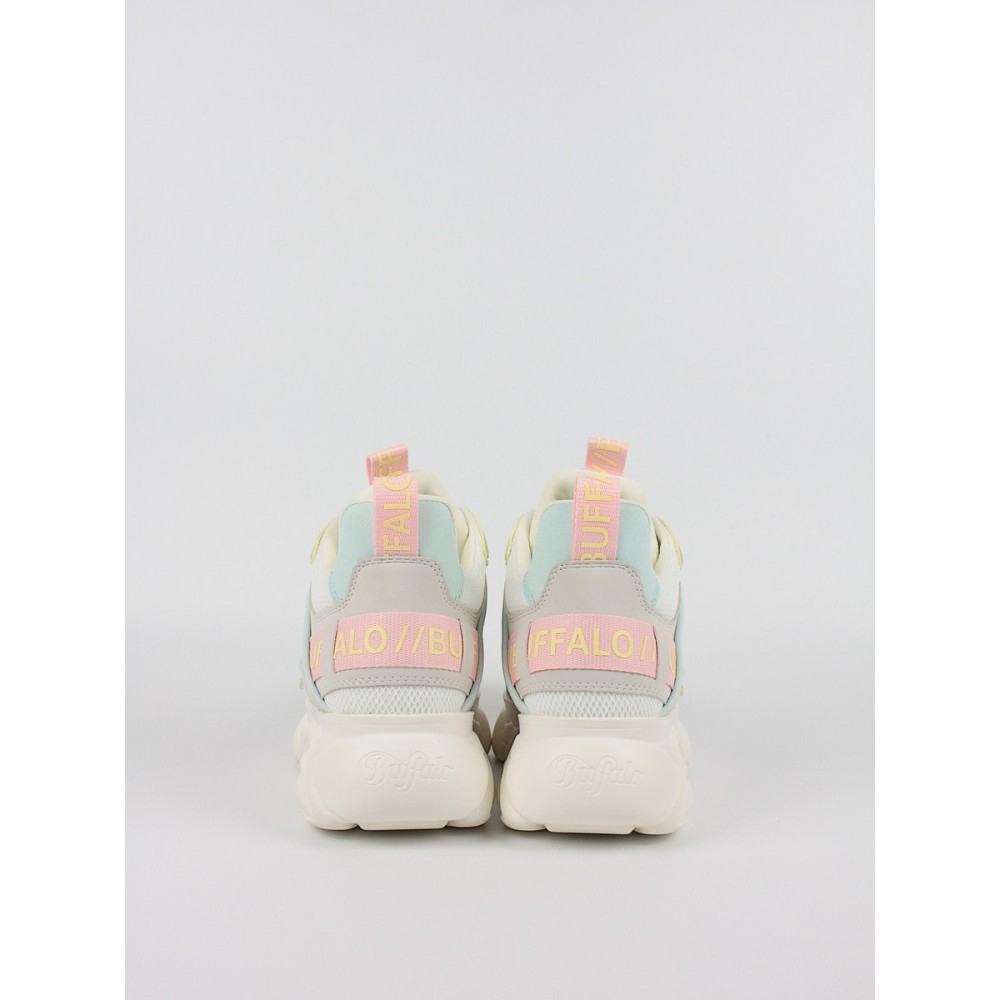 Γυναικείο Sneaker Buffalo Cld Chai BUF1630868 Ασπρο Πολύχρωμο Γυναικείο Sneaker Buffalo Cld Chai BUF1630868 Ασπρο Πολύχρωμο