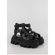 Women's Sandal Buffalo Flora Fisher BUF1602129 Black