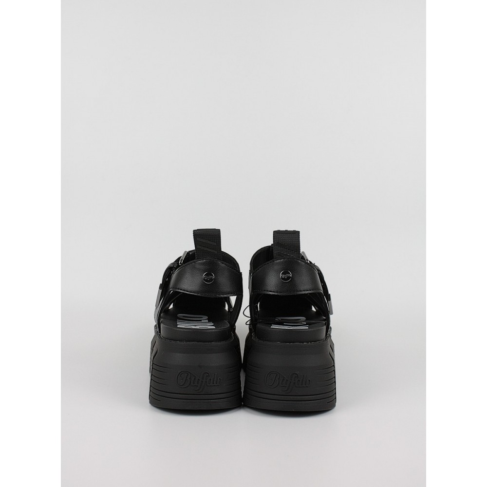 Women's Sandal Buffalo Ava Fisher BUF1602118 Black
