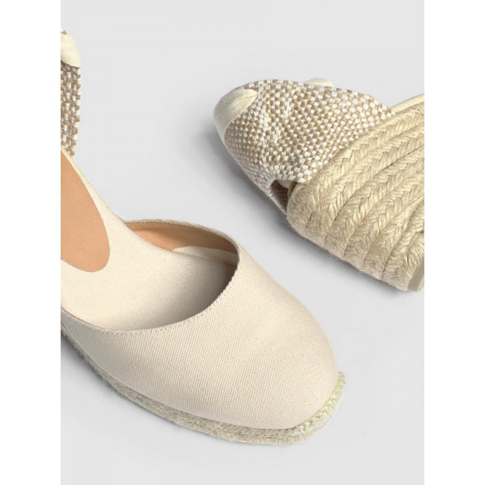 Women Espandrille Castanier 020964-203 Carina/6/001 Ivory