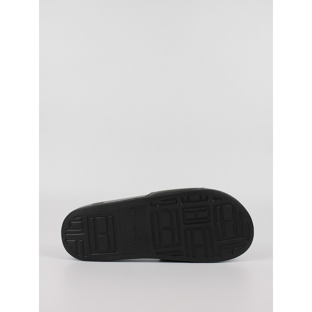 Ανδρική Σαγιονάρα Tommy Hilfiger Th Embroidery Poo,Slide FM0FM04465-BDS Μαύρο Ανδρική Σαγιονάρα Tommy Hilfiger Th Embroidery Poo,Slide FM0FM04465-BDS Μαύρο