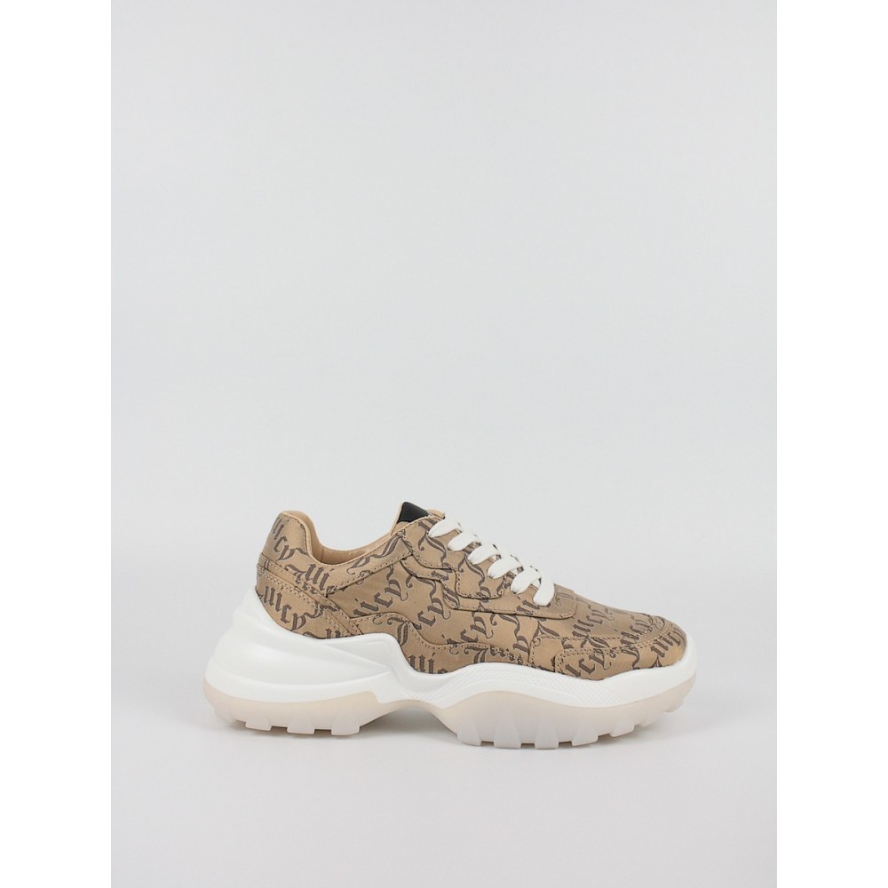Γυναικείο Sneaker Juicy Couture JCFTR222006-116 Valentina Jacquard Trainer Μπεζ Γυναικείο Sneaker Juicy Couture JCFTR222006-116 Valentina Jacquard Trainer Μπεζ