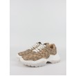 Γυναικείο Sneaker Juicy Couture JCFTR222006-116 Valentina Jacquard Trainer Μπεζ Γυναικείο Sneaker Juicy Couture JCFTR222006-116 Valentina Jacquard Trainer Μπεζ