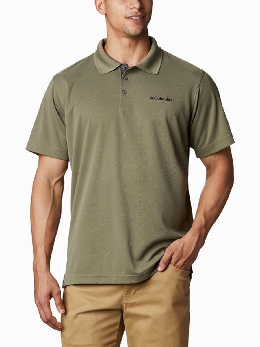 Men Columbia Utilizer Polo AM0126-397 Khaki