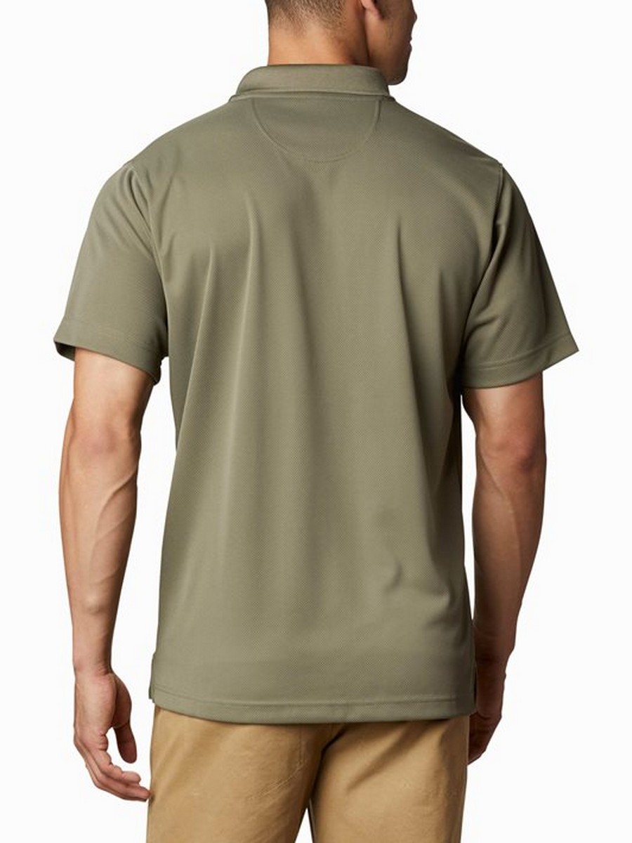 Men Columbia Utilizer Polo AM0126-397 Khaki