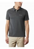 Men's T-Shirt Polo Columbia Nelson Point Polo ΕΟ0035-011 Grey