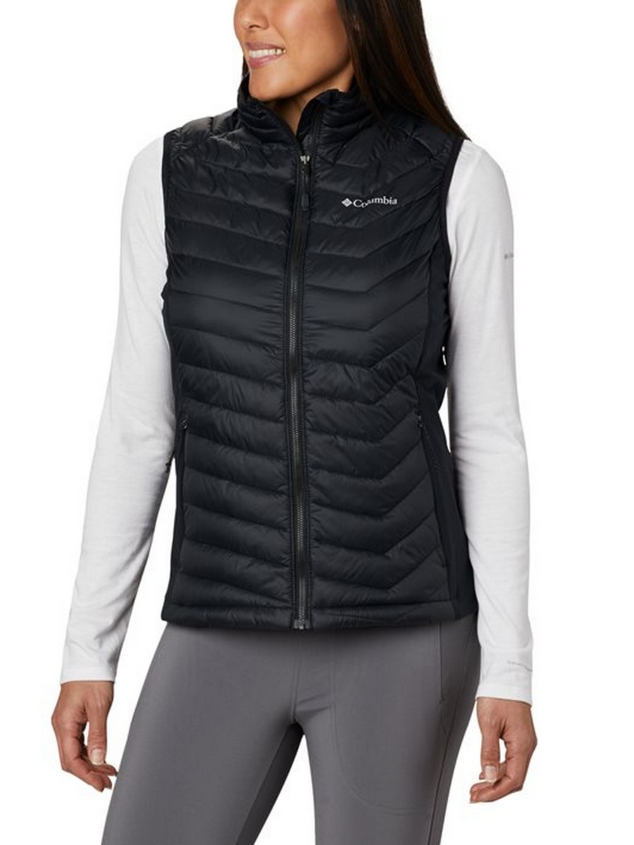 Women's Vest Columbia Powder Pass Vest 1832222-012 Black