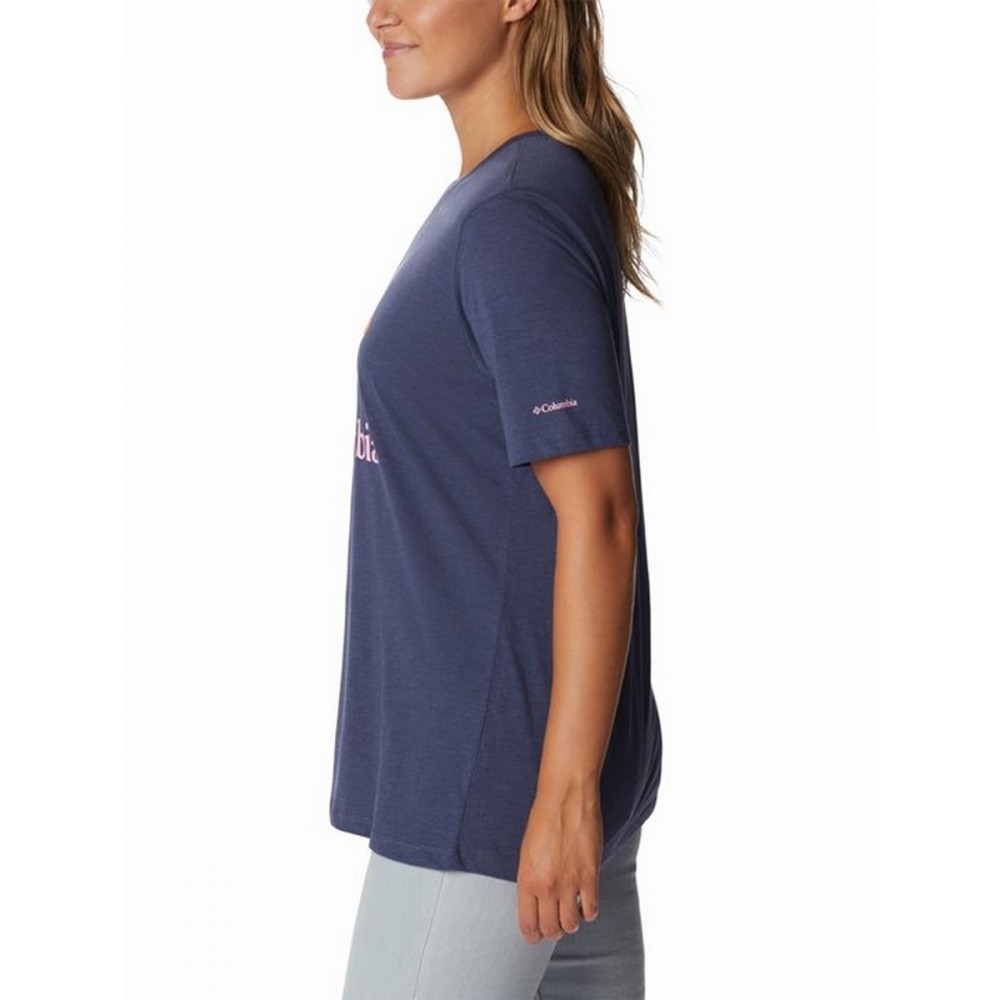 Columbia Bluebird Day™ Relaxed Crew Neck Women's Blouse 1934002-471 Purple