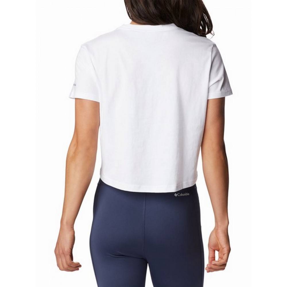 Γυναικεία Μπλούζα Columbia North Cascades Cropped Tee 1930051-101 Ασπρη Γυναικεία Μπλούζα Columbia North Cascades Cropped Tee 1930051-101 Ασπρη