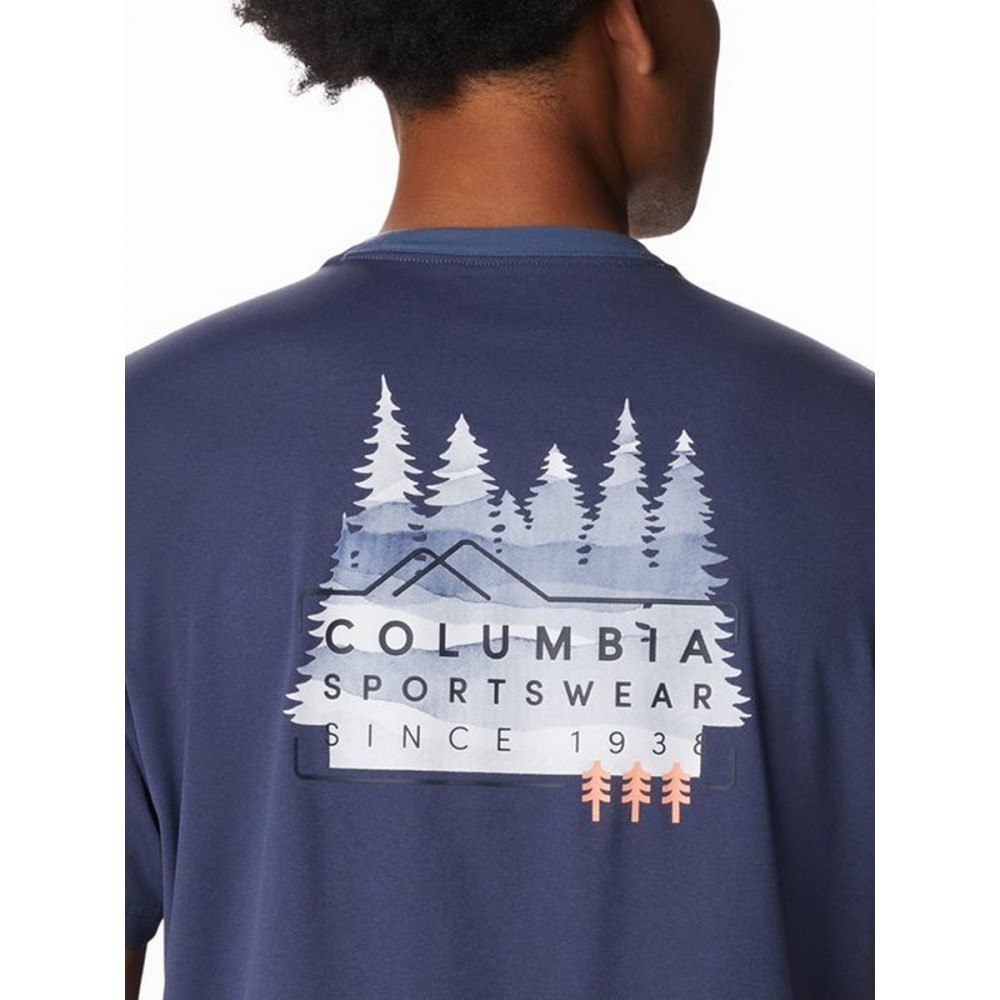 Ανδρική Μπλούζα Columbia M Legend Trail SS Tee 2036533-478 Μωβ Ανδρική Μπλούζα Columbia M Legend Trail SS Tee 2036533-478 Μωβ