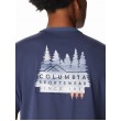 Men's Columbia M Legend Trail SS Tee 2036533-478 Purple