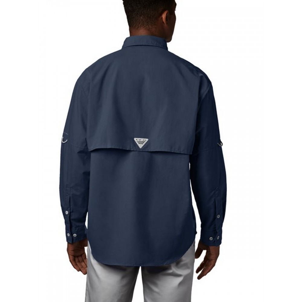 Ανδρικό Πουκάμισο Columbia Bahama™ II L/S Shirt 1011621-464 Μπλε Ανδρικό Πουκάμισο Columbia Bahama™ II L/S Shirt 1011621-464 Μπλε