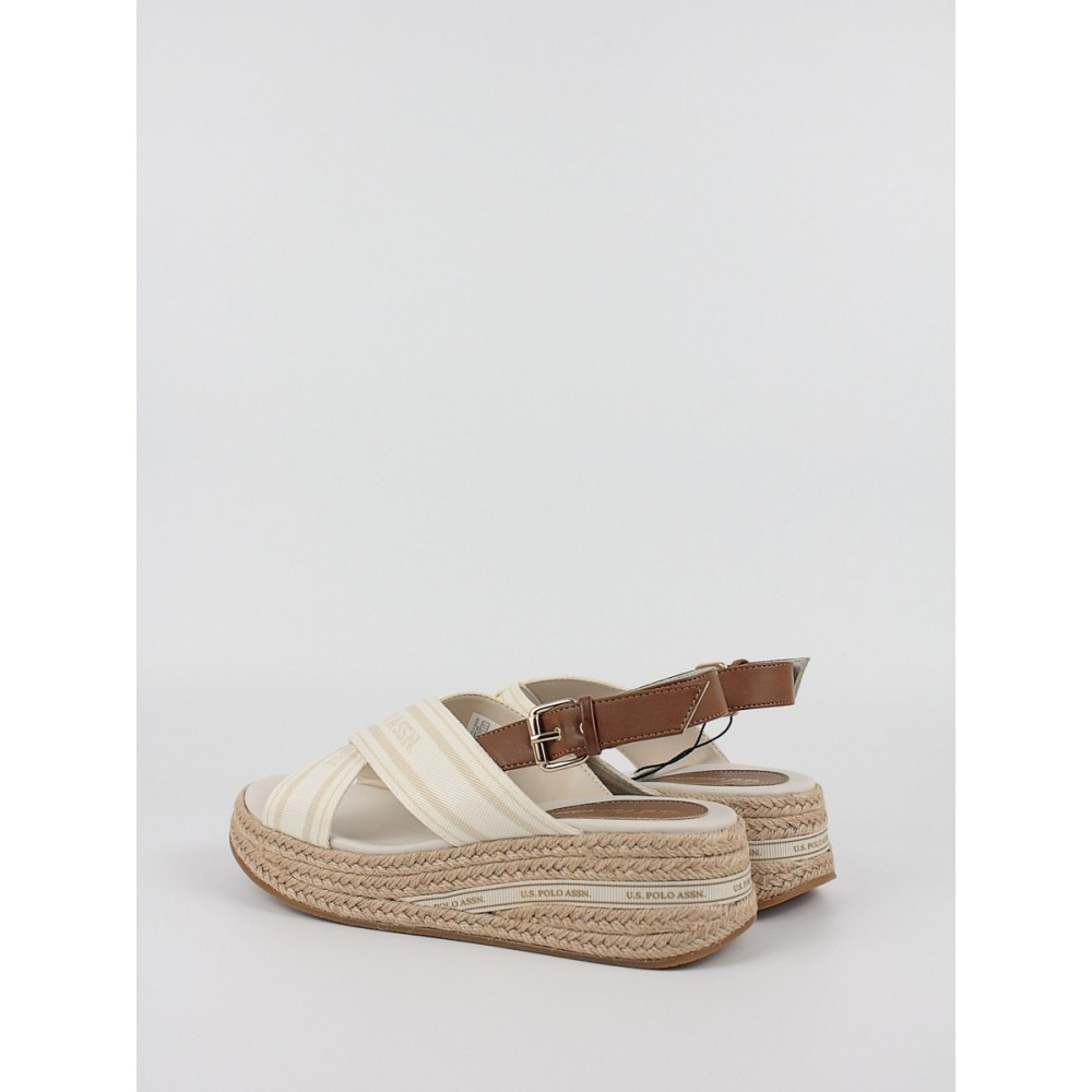Γυναικεία Πλατφόρμα Us Polo Assn GLORY006-LBE-CU002 Μπεζ Γυναικεία Πλατφόρμα Us Polo Assn GLORY006-LBE-CU002 Μπεζ