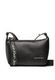 Women's Bag Calvin Klein Sculpted Rounded SB22 Tag K60K610552-BDS Black