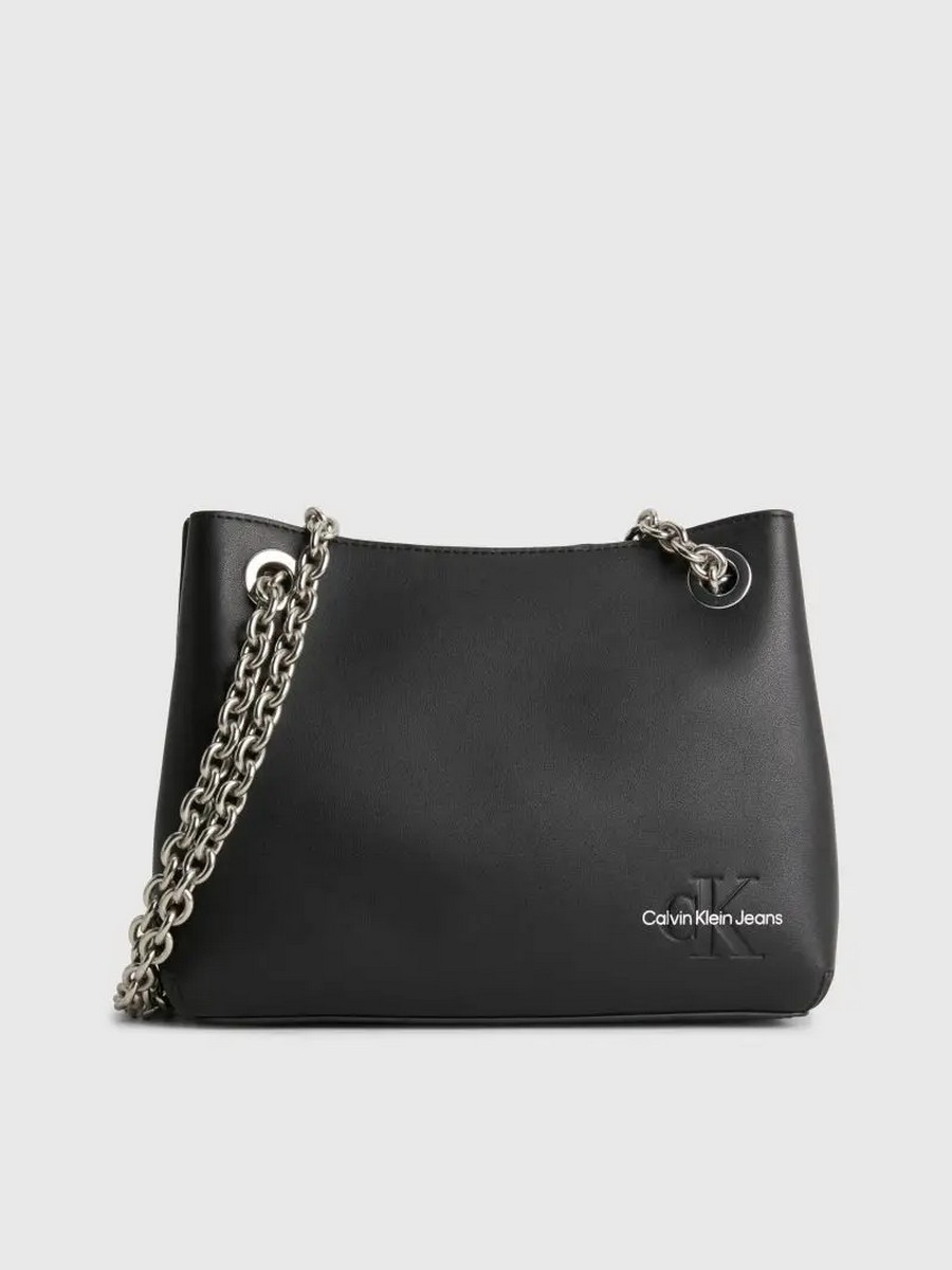 Γυναικεία Τσάντα Calvin Klein Sculpted Shoulder Bag K60K610565-BDS Μαύρη