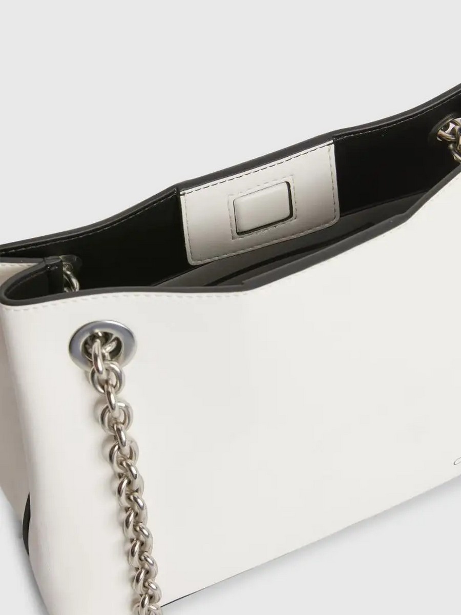 Women's Bag Calvin Klein Sculpted Shoulder Bag K60K610565-YBH White